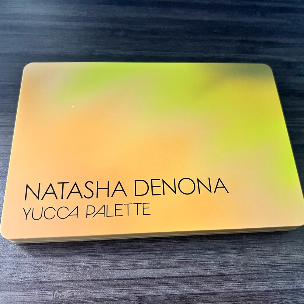 Natasha Denona Yucca Palette with Yellow and Green Hues